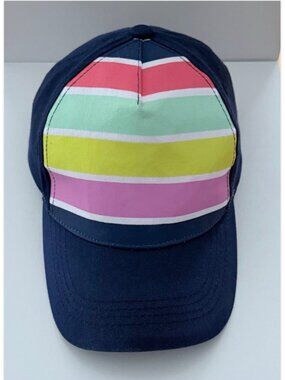 Kids Rainbow Navy Baseball Cap Hat size 4-6x Rainbowcore Gertex
